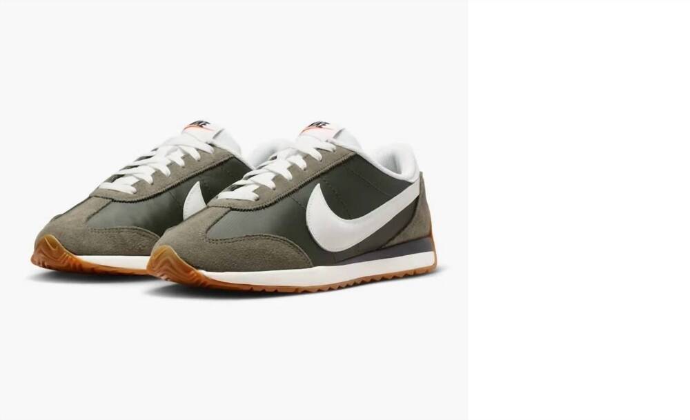 NEW NIKE women's pacific shoe in cargo khaki/black/gum medium brown/sail